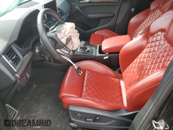 2019 Audi SQ5 Premium with VIN WA1A4AFY8K2002611, listed as a Copart auction lot 55747525 with 99,181 mi miles and Salvage title. Bid and sale history available at DreamBid. Image 7.