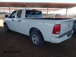 2012 Ram 1500 ST with VIN 1C6RD6FP5CS275091, listed as a IAAI auction lot 42699089 with 266,237 mi miles and . Bid and sale history available at DreamBid. Image 3.