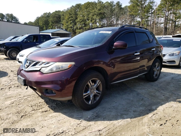 2013 Nissan Murano LE with VIN JN8AZ1MW4DW306382, listed as a Copart auction lot 44526524 with 182,210 mi miles and Salvage Title. Bid and sale history available at carsss.com. Image 1.