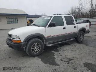 2003 Chevrolet S-10 LS with VIN 1GCDT13X43K140004, listed as a Copart auction lot 44525655 with 110,843 mi miles and Clean Title. Bid and sale history available at carsss.com. Image 1.