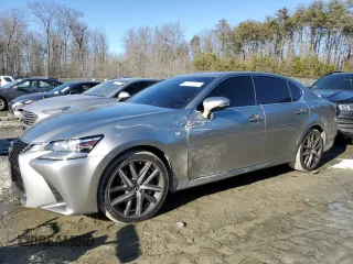 2018 Lexus GS with VIN JTHCZ1BLXJA009685, listed as a Copart auction lot 87436464 with 69,050 mi miles and Salvage Title. Bid and sale history available at carsss.com. Image 1.