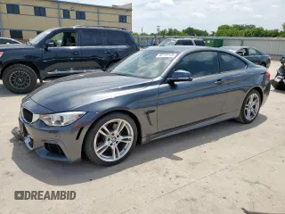 2015 BMW 4 Series 428i z VIN WBA3N3C50FK234690, wystawiony jako Copart lot #60149125 z przebiegiem 53 878 mil mil oraz Szkoda całkowita • Salvage title. Historia ofert i sprzedaży dostępna na DreamBid. Obrazek 1.