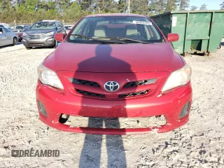 2012 Toyota Corolla L with VIN 2T1BU4EE6CC773154, listed as a Copart auction lot 50983465 with 216,460 mi miles and Salvage Title. Bid and sale history available at carsss.com. Image 5.