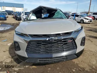 2021 Chevrolet Blazer RS with VIN 3GNKBERS3MS570651, listed as a Copart auction lot 49137475 with Not provided miles and Non repairable. Bid and sale history available at DreamBid. Image 5.