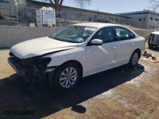 2015 Volkswagen Passat 1.8T Wolfsburg Ed with VIN 1VWAT7A3XFC043925, listed as a Copart auction lot 46668515 with 148,474 mi miles and Salvage Title. Bid and sale history available at carsss.com. Image 1.