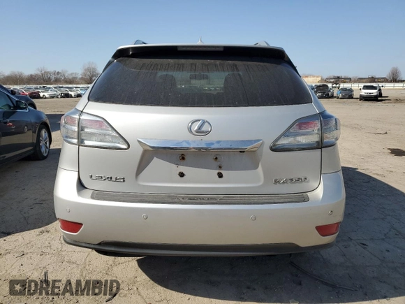 2010 Lexus RX 350 with VIN 2T2BK1BA8AC057693, listed as a Copart auction lot 48879695 with 195,224 mi miles and Salvage Title. Bid and sale history available at carsss.com. Image 6.