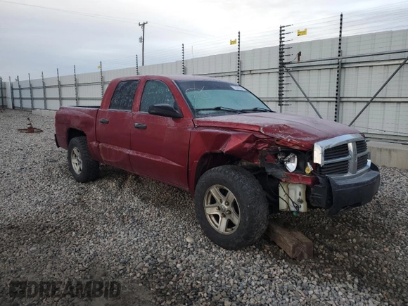 2006 Dodge Dakota ST with VIN 1D7HE28N06S523778, listed as a Copart auction lot 71536704 with 215,605 mi miles and Salvage Title. Bid and sale history available at carsss.com. Image 4.