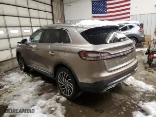 2020 Lincoln Nautilus Reserve with VIN 2LMPJ8K96LBL25616, listed as a Copart auction lot 44216093 with 15,511 mi miles. Bid and sale history available at carsss.com. Image 2.