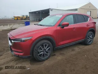 2018 Mazda CX-5 Grand Touring z VIN JM3KFBDM2J0346351, wystawiony jako Copart lot #54103515 z przebiegiem 130 786 mil mil oraz Szkody całkowita. Historia ofert i sprzedaży dostępna na DreamBid. Obrazek 1.