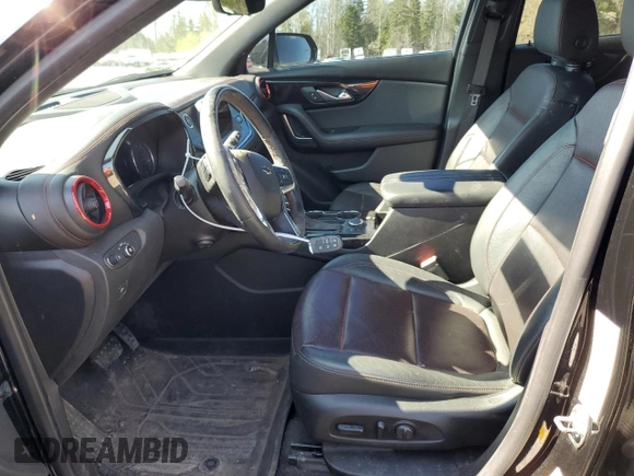 2019 Chevrolet Blazer RS with VIN 3GNKBJRSXKS635114, listed as a Copart auction lot 44191525 with Not Provided miles and Clean Title. Bid and sale history available at DreamBid. Image 7.