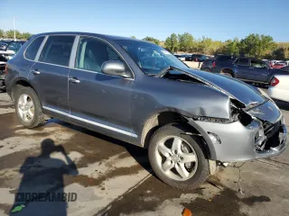 2005 Porsche Cayenne with VIN WP1AA29P45LA24917, listed as a Copart auction lot 72141784 with 155,916 mi miles and Salvage Title. Bid and sale history available at carsss.com. Image 4.