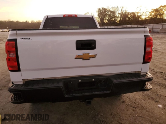 2018 Chevrolet Silverado 1500 Work Truck with VIN 1GCRCNEC7JZ303028, listed as a Copart auction lot 81156254 with 98,661 mi miles and Salvage Title. Bid and sale history available at carsss.com. Image 6.