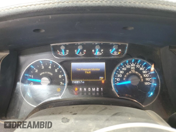2013 Ford F-150 XL with VIN 1FTFW1EF9DKF66261, listed as a Copart auction lot 49215605 with 114,061 mi miles and Clean Title. Bid and sale history available at carsss.com. Image 8.