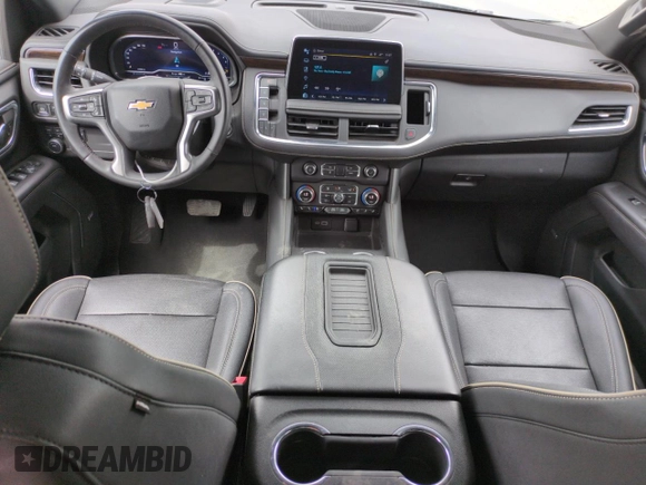 2023 Chevrolet Suburban Premier with VIN 1GNSKFKD3PR338270, listed as a Copart auction lot 54224795 with 44,769 mi miles and Non Repairable. Bid and sale history available at DreamBid. Image 8.