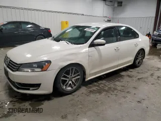 2013 Volkswagen Passat S with VIN 1VWAP7A35DC087929, listed as a Copart auction lot 42051555 with 129,899 mi miles and Salvage title. Bid and sale history available at DreamBid. Image 1.