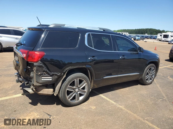 2017 GMC Acadia Denali with VIN 1GKKNPLS9HZ124540, listed as a Copart auction lot 52907425 with 199,514 mi miles and Salvage title. Bid and sale history available at DreamBid. Image 3.