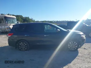 2014 Nissan Pathfinder SV with VIN 5N1AR2MM5EC690851, listed as a IAAI auction lot 41004513 with 167,526 mi miles and . Bid and sale history available at DreamBid. Image 13.