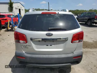 2013 Kia Sorento LX with VIN 5XYKT4A68DG365097, listed as a Copart auction lot 52870425 with 120,488 mi miles and Clean Title. Bid and sale history available at carsss.com. Image 6.