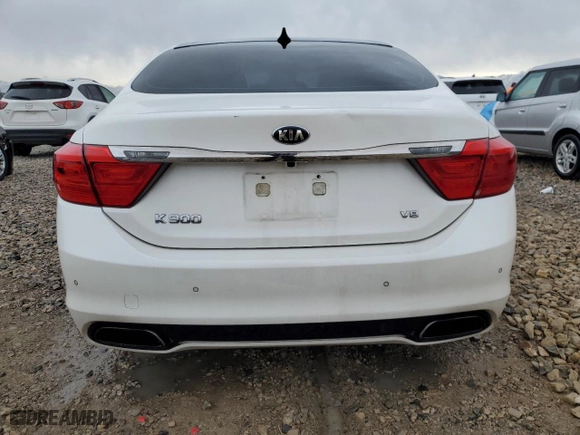 2015 Kia K900 Luxury with VIN KNALW4D46F6022636, listed as a Copart auction lot 42406015 with NaN miles and Salvage Title. Bid and sale history available at carsss.com. Image 6.