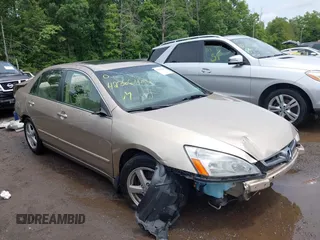 2005 Honda Accord EX-L z VIN 1HGCM56885A006160, wystawiony jako IAAI lot #42366484 z przebiegiem 114 828 mil mil oraz . Historia ofert i sprzedaży dostępna na DreamBid. Obrazek 1.
