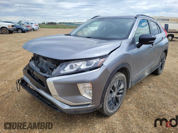2020 Mitsubishi Eclipse Cross LE z VIN JA4AT4AA3LZ609491, wystawiony jako Copart lot #59165484 z przebiegiem 66 586 mil mil oraz Szkoda całkowita • Salvage title. Historia ofert i sprzedaży dostępna na DreamBid. Obrazek 1.