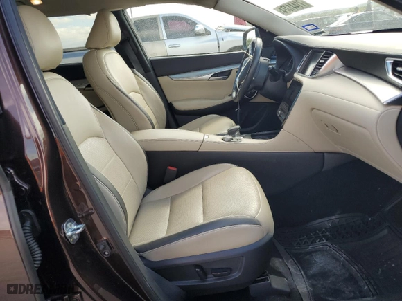 2021 Infiniti QX50 ESSENTIAL with VIN 3PCAJ5CA8MF100096, listed as a Copart auction lot 71441374 with 24,711 mi miles and Salvage Title. Bid and sale history available at carsss.com. Image 7.