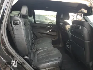 2024 BMW X7 xDrive40i with VIN 5UX23EM09R9T85217, listed as a Copart auction lot 47038835 with 0 mi miles and Salvage Title. Bid and sale history available at carsss.com. Image 11.
