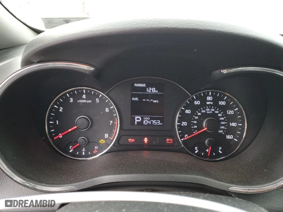 2016 Kia Forte 5-Door LX with VIN KNAFK5A86G5622540, listed as a Copart auction lot 45663255 with 104,753 mi miles and Salvage Title. Bid and sale history available at carsss.com. Image 9.