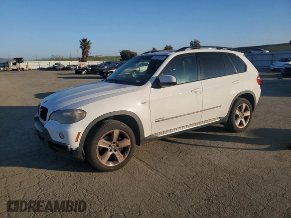 2009 BMW X5 30i with VIN 5UXFE43599L266640, listed as a Copart auction lot 89129815 with 190,044 mi miles and Salvage Title. Bid and sale history available at carsss.com. Image 1.