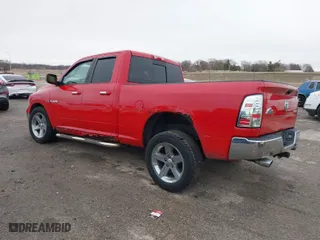 2010 Dodge Ram 1500 SLT with VIN 1D7RV1GT4AS243515, listed as a IAAI auction lot 41751008 with 125,615 mi miles. Bid and sale history available at carsss.com. Image 3.