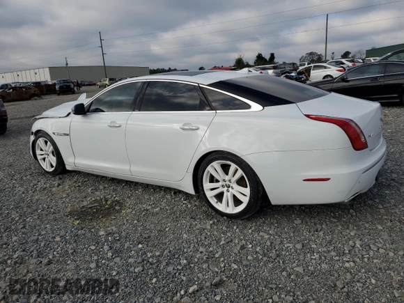 2013 Jaguar XJ with VIN SAJWA2GB3DLV52351, listed as a Copart auction lot 73343244 with 78,522 mi miles and Salvage Title. Bid and sale history available at carsss.com. Image 2.