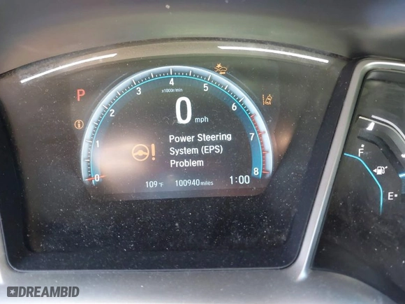 2017 Honda Civic Coupe Touring with VIN 2HGFC3B95HH356466, listed as a IAAI auction lot 41651157 with 100,940 mi miles. Bid and sale history available at carsss.com. Image 15.
