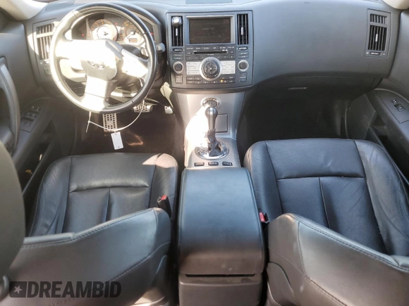 2007 Infiniti FX35 with VIN JNRAS08W37X206213, listed as a Copart auction lot 80970684 with 60,942 mi miles and Salvage Title. Bid and sale history available at carsss.com. Image 8.