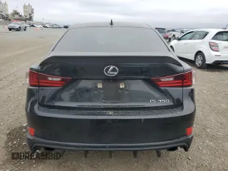 2014 Lexus IS 350 with VIN JTHBE1D2XE5013066, listed as a Copart auction lot 59711195 with 67,179 mi miles and Salvage title. Bid and sale history available at DreamBid. Image 6.