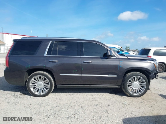 2017 Cadillac Escalade Premium Luxury with VIN 1GYS4CKJ5HR293450, listed as a IAAI auction lot 41951478 with 51,882 mi miles. Bid and sale history available at carsss.com. Image 14.