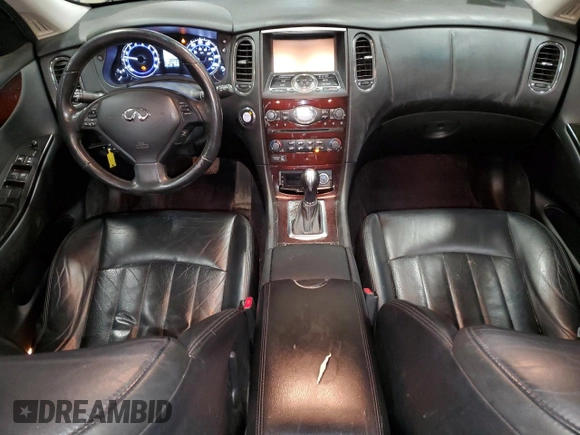 2011 Infiniti EX Journey with VIN JN1AJ0HR6BM851643, listed as a Copart auction lot 81683364 with 312,512 mi miles and Salvage Title. Bid and sale history available at DreamBid. Image 8.