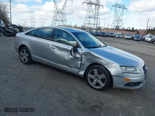 2008 Audi A6 with VIN WAUDH74F58N080991, listed as a IAAI auction lot 41599705 with 186,736 mi miles. Bid and sale history available at carsss.com. Image 1.