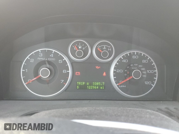 2007 Ford Fusion SEL with VIN 3FAHP081X7R211234, listed as a Copart auction lot 49401765 with 122,964 mi miles and Salvage Title. Bid and sale history available at carsss.com. Image 9.
