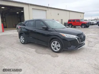 2024 Nissan Kicks S with VIN 3N1CP5BV2RL578375, listed as a IAAI auction lot 41498119 with 7,466 mi miles. Bid and sale history available at carsss.com. Image 1.