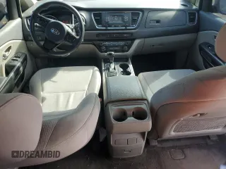 2016 Kia Sedona L with VIN KNDMA5C11G6120817, listed as a Copart auction lot 46854914 with 137,181 mi miles and Salvage Title. Bid and sale history available at DreamBid. Image 8.