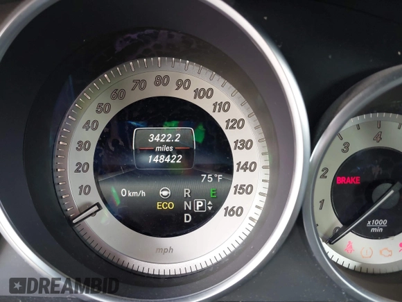 2014 Mercedes-Benz E 350 Sport with VIN WDDHF5KBXEA889555, listed as a IAAI auction lot 41589052 with 148,422 mi miles and . Bid and sale history available at DreamBid. Image 15.