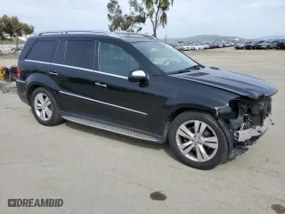2010 Mercedes-Benz GL-Class GL 450 with VIN 4JGBF7BE6AA540629, listed as a Copart auction lot 49322195 with 107,701 mi miles and Salvage Title. Bid and sale history available at carsss.com. Image 4.