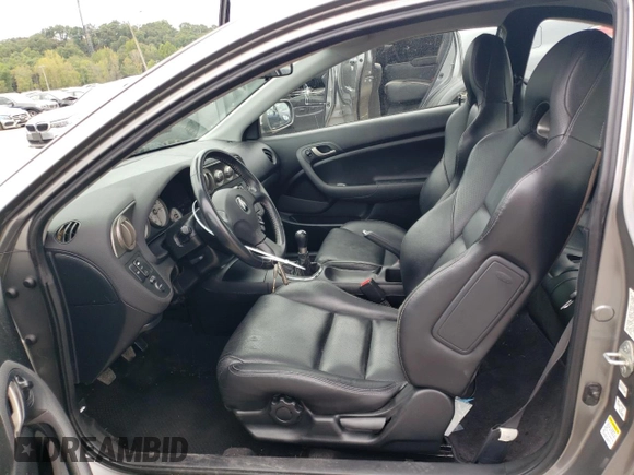 2006 Acura RSX with VIN JH4DC53856S023664, listed as a Copart auction lot 72232194 with 104,474 mi miles and Salvage title. Bid and sale history available at DreamBid. Image 7.