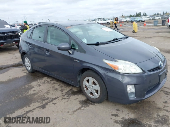 2010 Toyota Prius II with VIN JTDKN3DU7A0192513, listed as a IAAI auction lot 41842170 with 183,211 mi miles. Bid and sale history available at carsss.com. Image 1.