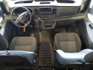 2021 Ford Transit Cargo with VIN 1FTBR1C82MKA77940, listed as a Copart auction lot 49711275 with 34,989 mi miles and Salvage Title. Bid and sale history available at DreamBid. Image 8.