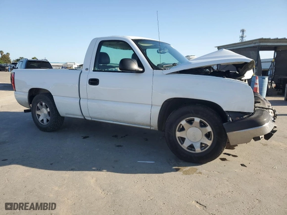 2005 Chevrolet Silverado 1500 Work Truck with VIN 1GCEC14V05Z333830, listed as a Copart auction lot 52386905 with 177,147 mi miles and Salvage Title. Bid and sale history available at carsss.com. Image 4.