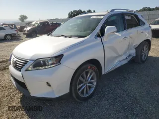 2014 Lexus RX 350 with VIN 2T2ZK1BA8EC134647, listed as a Copart auction lot 61100385 with 147,732 mi miles and Salvage title. Bid and sale history available at DreamBid. Image 1.