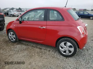 2012 FIAT 500 Pop with VIN 3C3CFFAR4CT358368, listed as a Copart auction lot 62891275 with 59,362 mi miles and Salvage title. Bid and sale history available at DreamBid. Image 2.