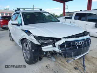 2023 Audi Q5 Premium Plus z VIN WA1BBAFY7P2024214, wystawiony jako IAAI lot #41169876 z przebiegiem 21 183 mil mil oraz . Historia ofert i sprzedaży dostępna na DreamBid. Obrazek 1.