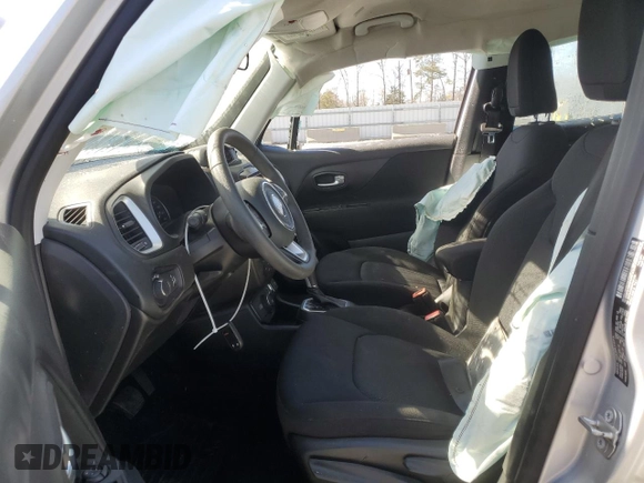2021 Jeep Renegade Upland with VIN ZACNJDAB2MPN21535, listed as a Copart auction lot 46889645 with 17,333 mi miles and Salvage title. Bid and sale history available at DreamBid. Image 7.